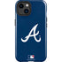 MLB Atlanta Braves - Solid Distressed iPhone 15 Impact Case
